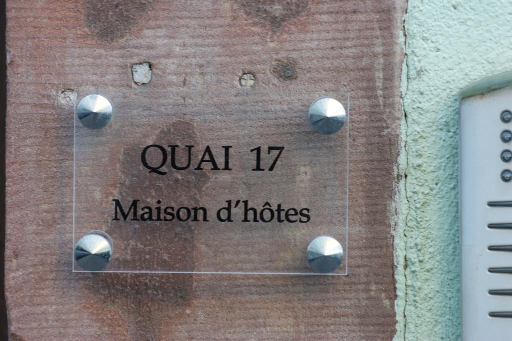 Quai 17 Maison D'Hotes Страсбург Екстер'єр фото